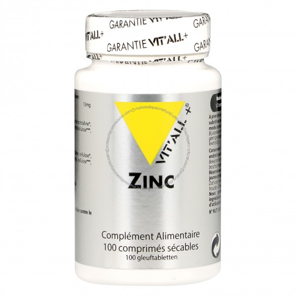 ZINC 30mg 100 comprimés vitall Dakarmarket sn