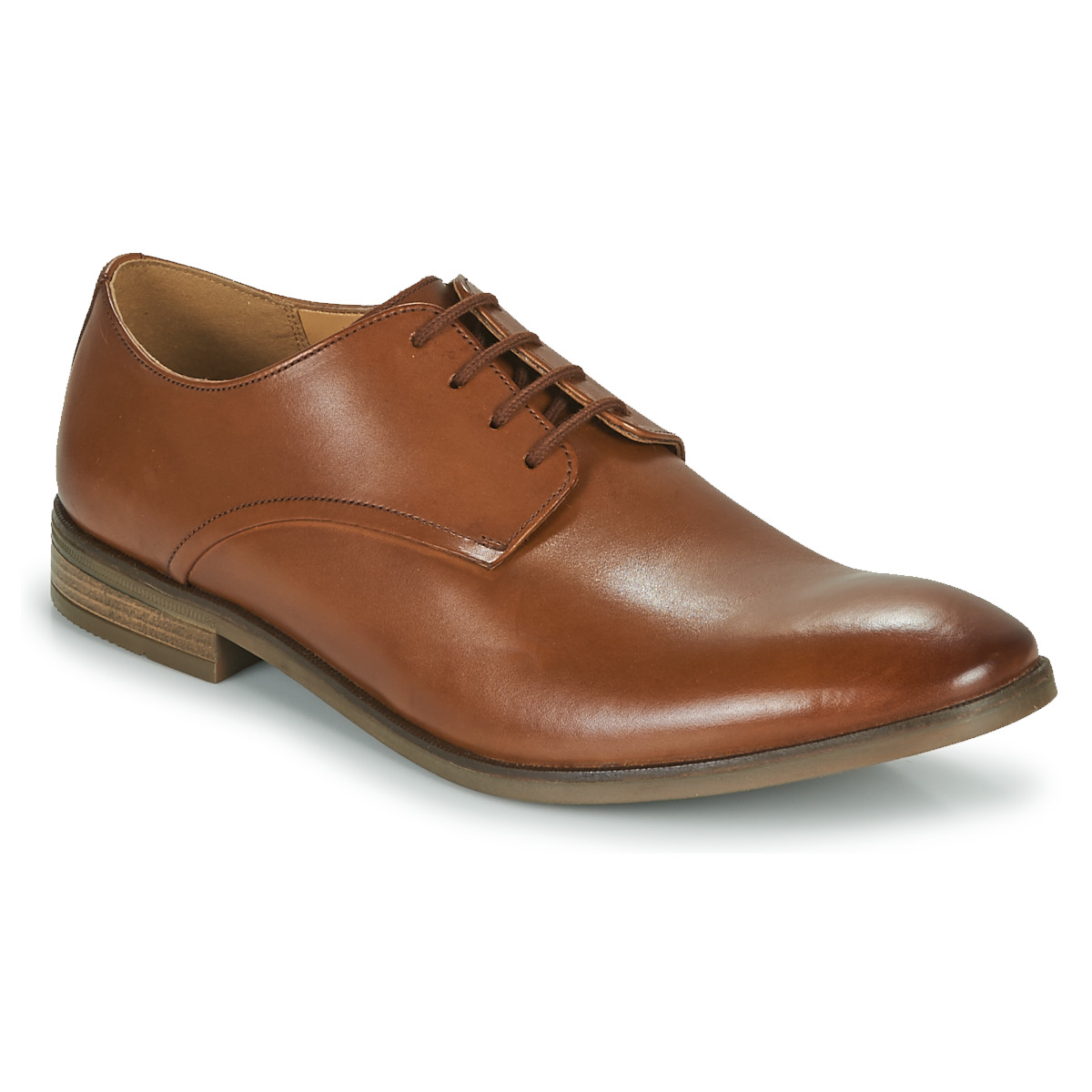 Derbies Clarks STANFORD WALK Marron