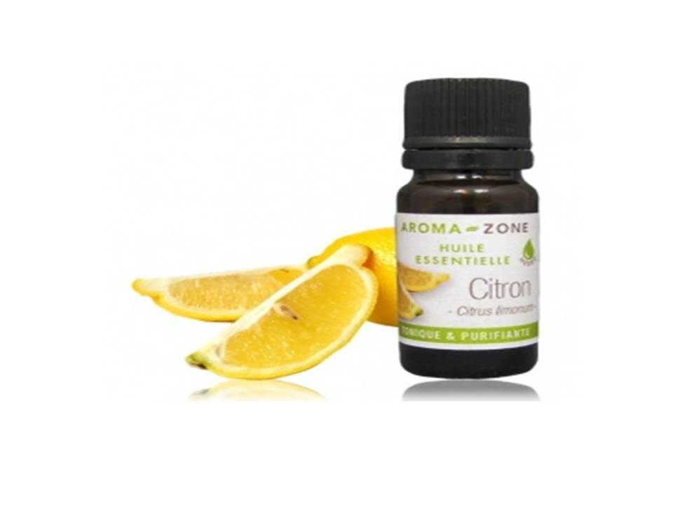 huile essentiel de citron
