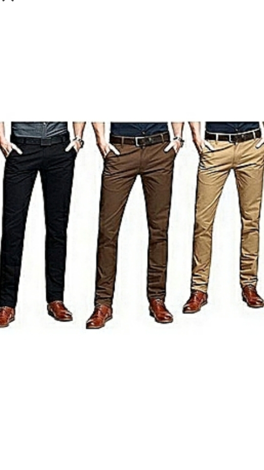 Pack de 3 pantalons Chinos