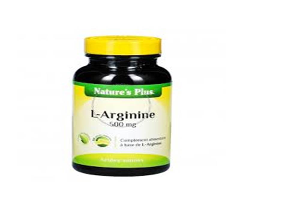 L-Arginine 500 mg - 90 comprimés - Nature's Plus