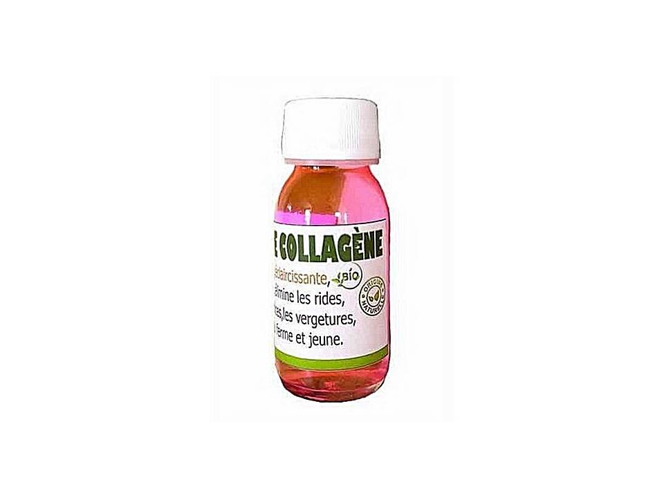 Huile de Collagène - Éclaircissant - Anti Vergetures - 60 ml