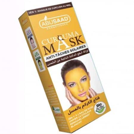 Mask au curcuma anti-tache 3 en 1- Abussad