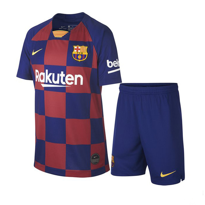 Ensemble maillot et short domicle barca - Nike