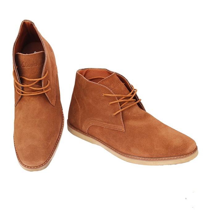 Chaussure Boots en Daim marron