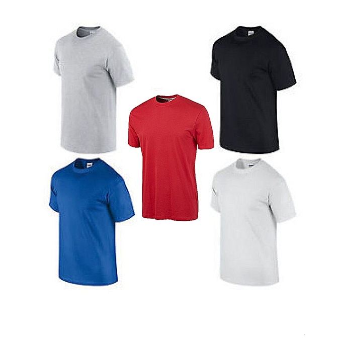 Pack de 5 T-shirt en conton