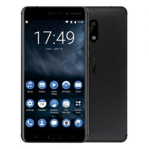 Nokia 6 LTE 4G - Ecran : 5.5 4GB - RAM 64GB - ROM Camera 8/MP  Mobile Phone- Noir