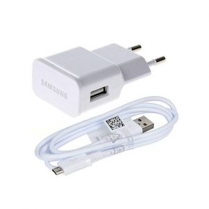 Samsung Chargeur Charge Rapide 2 A avec Cable Micro USB 1,2 m Blanc