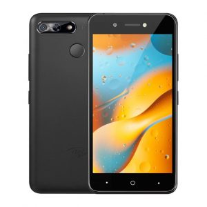 Itel P15 - Ecran 5.0" - Double SIM - ROM 16GB - RAM 1GB - 4000mAh - Camera 5/5 MP - Empreinte Digitale -Face Unlock - Noir.