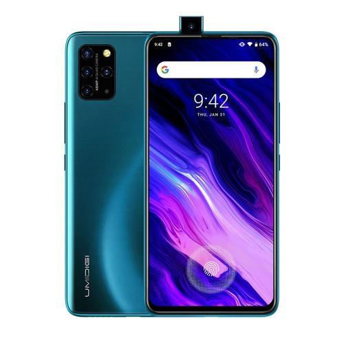 UMIDIGI S5 Pro, 48MP Camera, 6GB+256GB, 6.39 Inch Android 10, 4G Smartphone - Ocean Blue