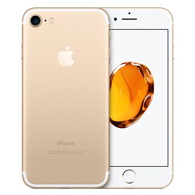 IPhone 7 –Ecran 4.7” – ROM 64GB - RAM 2GB – Caméra 12MPX – Batterie: 1960mAh Gold