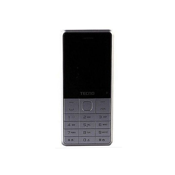 Tecno T465 – 2.4 Pouces – 2 Mégapixels – 1.2 Mo – Dual Sim – Gris