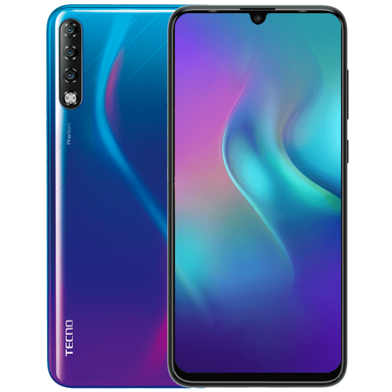 Phantom 9 – Ecran 6.4″ – Double SIM – RAM 6 GB – ROM 128 GB – Caméra 16MPX -  Smartphone – Bleu