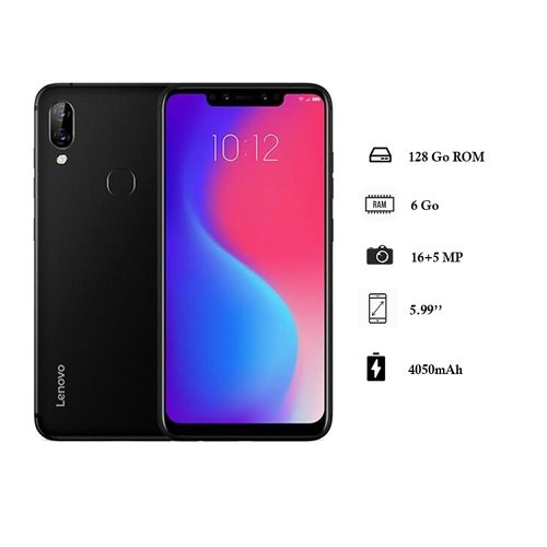 Lenovo K5 Pro Double SIM - ROM 128GB - RAM 6GB - Caméra 16/MPX - Noir