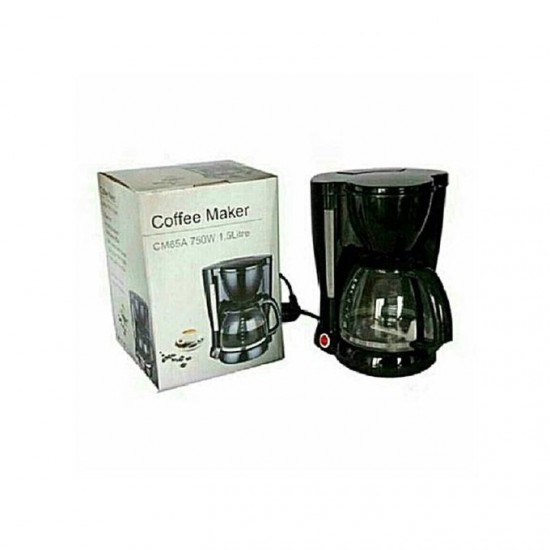 MACHINE À CAFÉ - 220V - 50/60HZ - 680W - NOIR - 12 TASSES