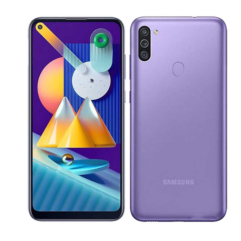 Samsung Galaxy M11 – Ecran 6.4″ – ROM 32GB – RAM 3GB – Caméra 13/MPX – Batterie 5000mAh – Violet