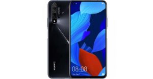 Huawei Nova 5T - Ecran 6.26" - ROM 128GB - RAM 6GB - Caméra 48+16+2+2/32MP - Batterie 3750mAh - Noir