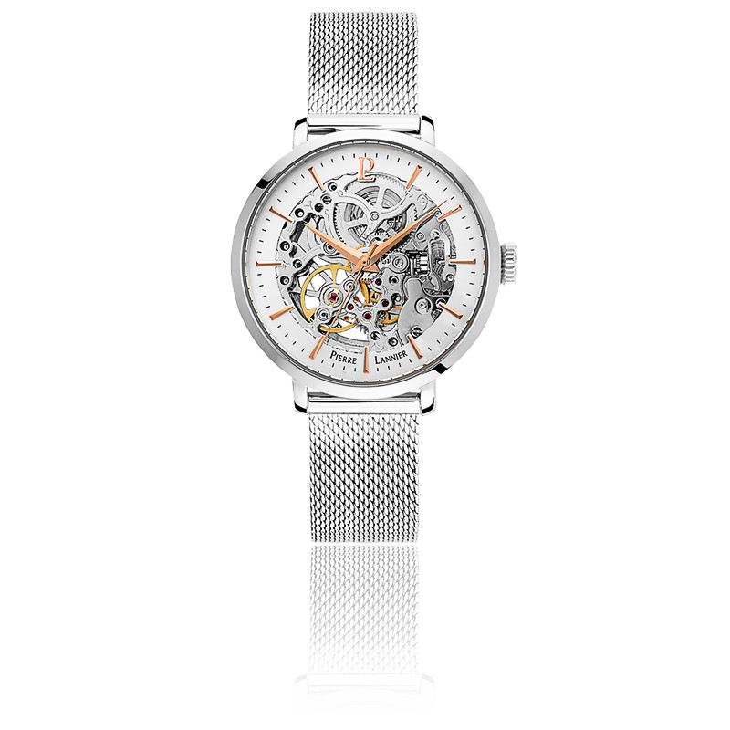 Montre Femme Automatique Acier Milanais 308F628