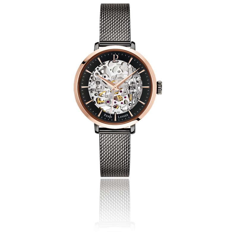 Montre Automatic 314C988 PVD noir Maille Milanaise