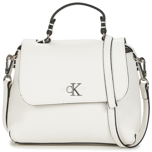 Sac à main Calvin Klein  Mini top handle Blanc