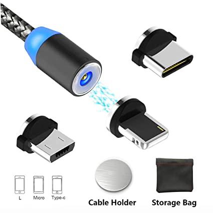 Câble Magnétique Avec 3 Têtes Différents