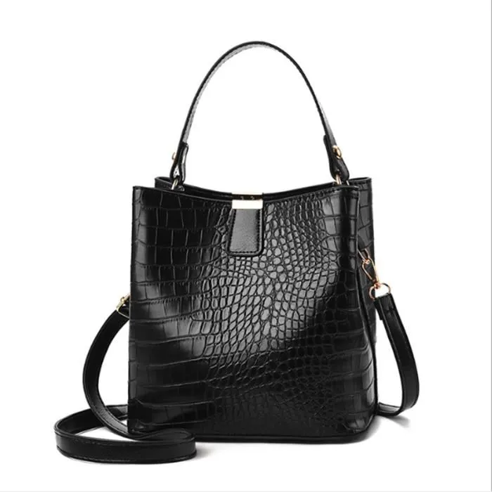 CITETOILE Sac à Bandoulière Femme Sac Seau Pour Femme Sac à Main Sac de Messager Sac En cuir Pu Pour Dames