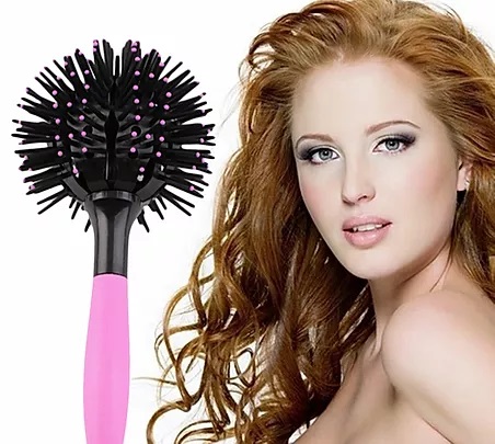 Brosse à cheveux 3D démêlant