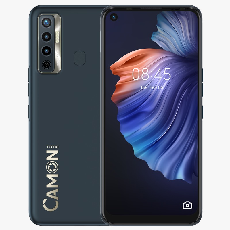 Tecno Camon 17 - Ecran 6.6" - ROM 128GB - RAM 6GB - Camera 64/32MP - Batterie 5000mAh - Deeb se