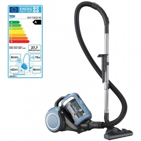 Aspirateur sans sac béko 71602 bleu