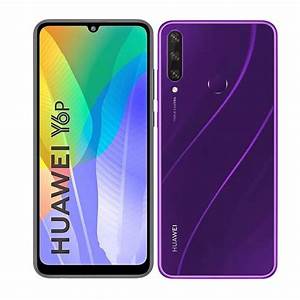 Huawei Y6P - Ecran 6.3" - ROM 64GB - RAM 3GB - Camera 13/5MP - Violet