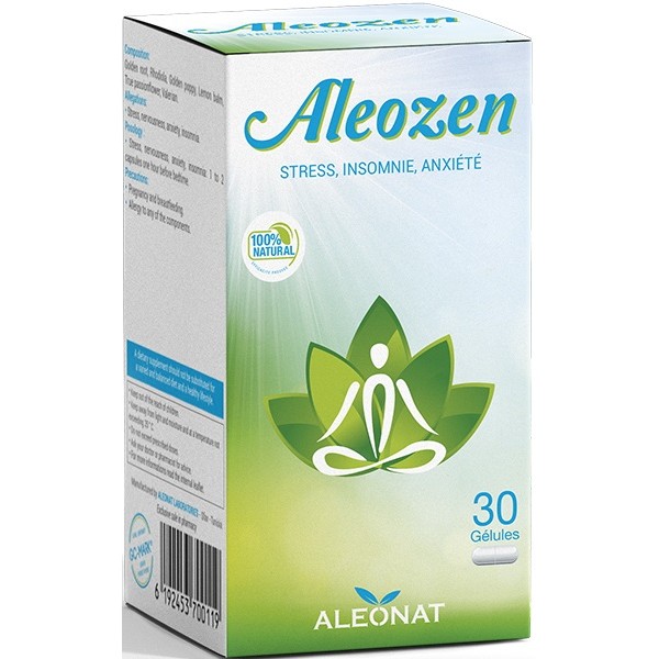 ALEONAT ALEOZEN 30 gélules - stress, insomnie anxiété