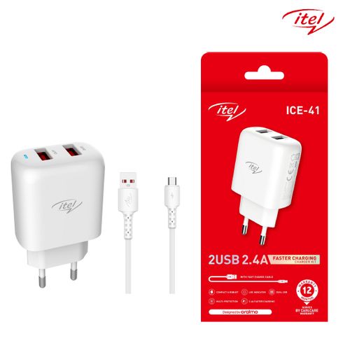 chargeur Itel double entrée