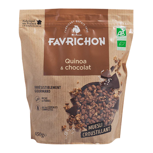 Muesli Croustillant Chocolat Noir 500g