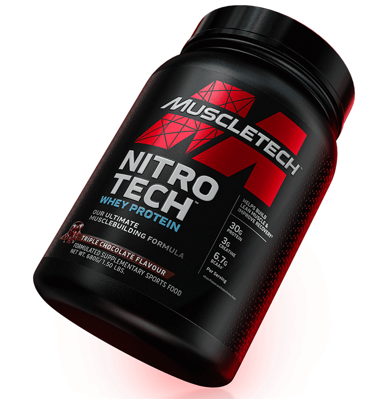 MUSCLETECH NITROTECH WHEY PROTEINE 680g