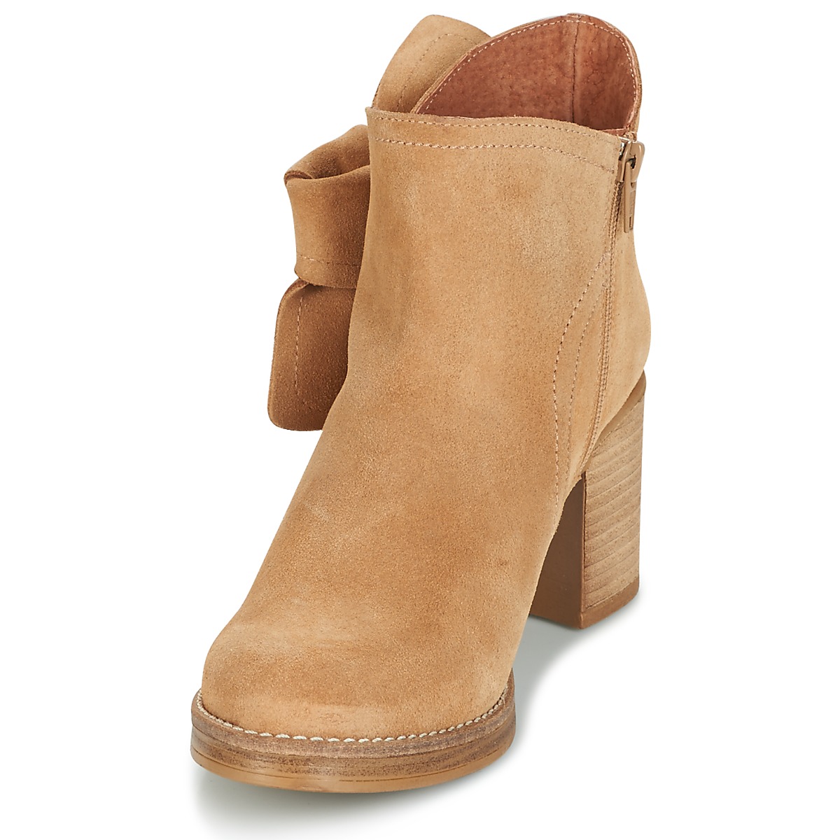 Bottines Casual Attitude HIRCHE Beige