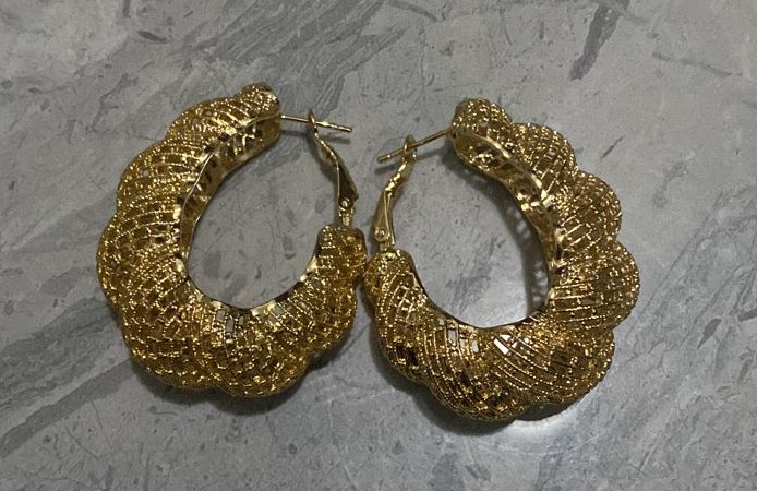 Boucles d’oreille créole