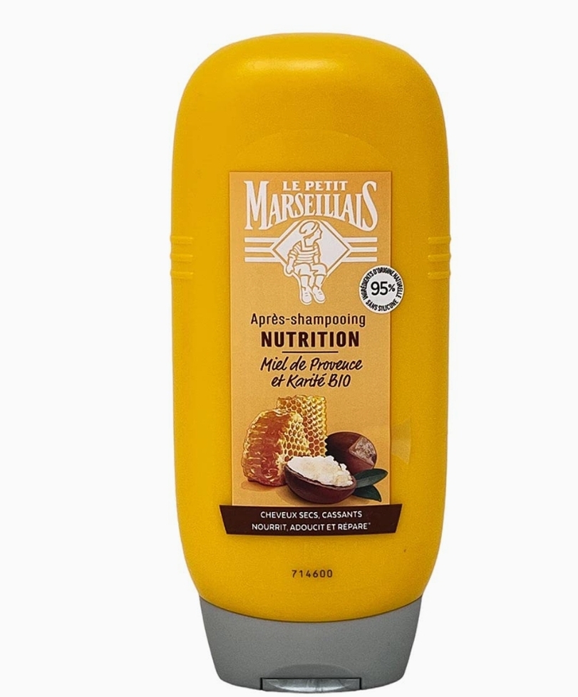 Le Petit Marseillais Après Shampoing Nutrition au Miel et au Karité BIO