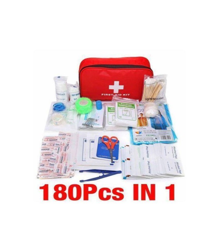 Trousse de premiers secours - 180 pièces