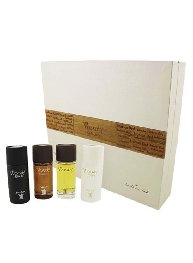Coffret Woody collection - 4x 50ml