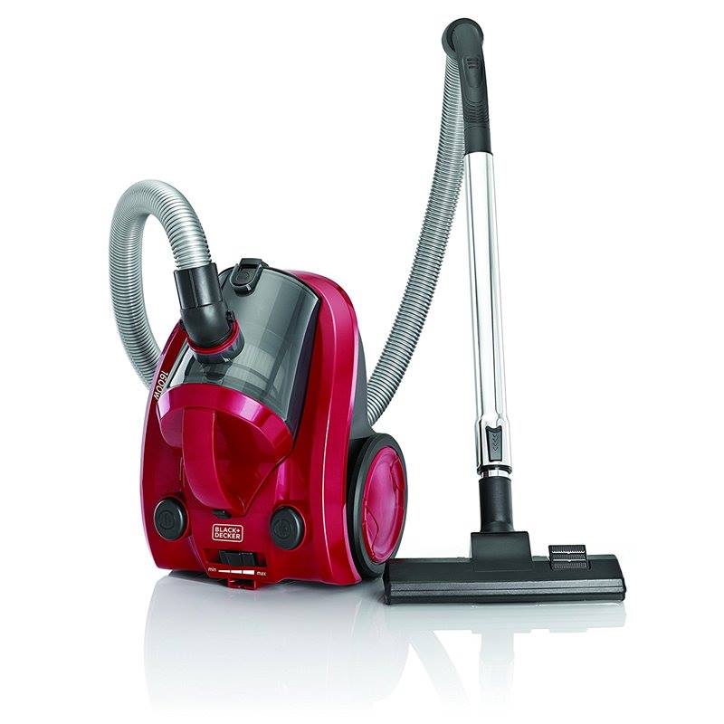 Aspirateur sans sac rouge - Black & Decker