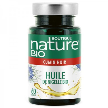 Huile de Nigelle - Cumin noir - 90 gélules - Boutique nature