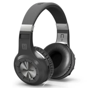 Casque bluetooth Bluedio H+ Turbine avec Mic, support micro-SD / Radio FM - Noir