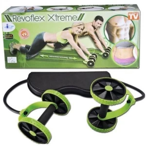 Revoflex Xtrem Revoflex Xtreme Double Roue - Exercice Abdominal - Vert