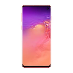 Samsung Galaxy S10 Plus – Ecran  6.1 – ROM  128GB – RAM  8GB – Caméra 16/MP – Batterie  3400mAh – Noir / Rouge