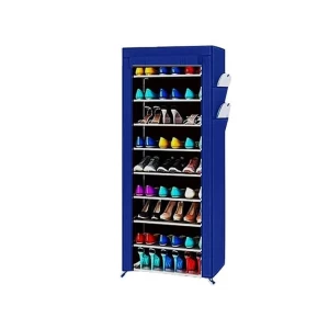 Armoire Chaussure 27 Paires Bleu