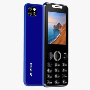 X Tigi Q7+ – Ecran 2.4″ – Double SIM – ROM 32MB – RAM 32MB – Batterie 1300mAh – Bleu