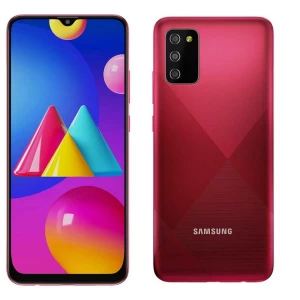 Samsung Galaxy M02 – Ecran 6.7″ – ROM 64GB – RAM 4GB – Android 10 – Caméra 13+2/5MP – Batterie 4000mAh – Rouge