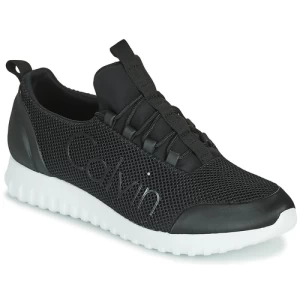 Baskets basses Calvin Klein Jeans  RUNNER SNEAKER LACEUP MESH Noir