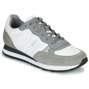 Baskets basses BOSS PARKOUR RUNN MX Blanc / Gris