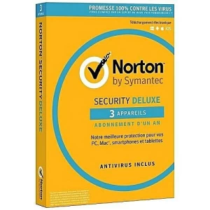 Original Norton Security Deluxe 3 Utilisateurs - 1 Année (PC/Mac)